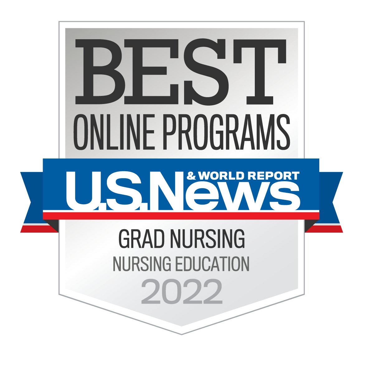 US News and World Report - best grad nursing in nursing education 2022