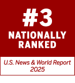 U.S. News and World Report Best Online Graduate Education Instructional Media and Design Ranked 3rd Nationally 2025