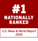 US News World and Report Best MBA program, Ranked #1 Nationally 2024